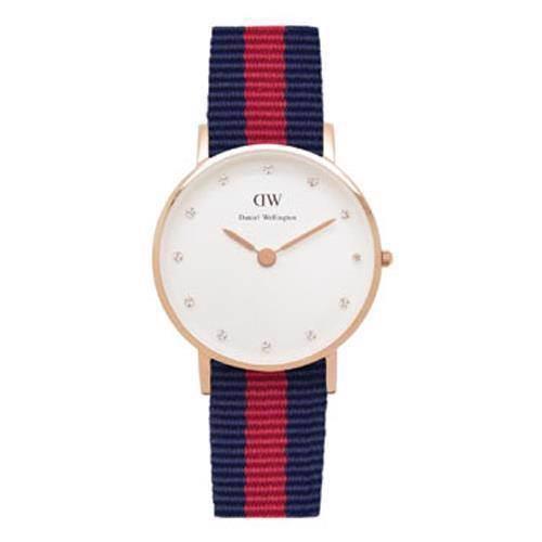 Image of Daniel Wellington Classy Oxford rosa forgyldt quartz Dame ur, model 0905DW